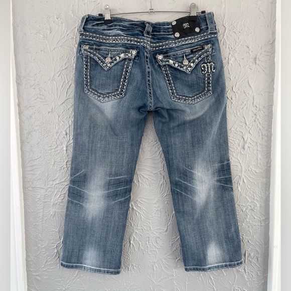 Miss Me Capri Jeans Size 31 - Picture 3 of 8